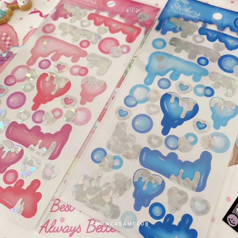 Bubble & Cream Deco Sticker