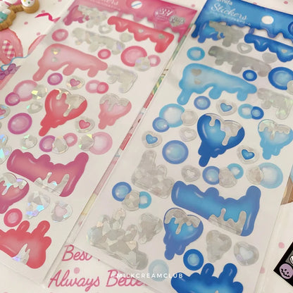 Bubble & Cream Deco Sticker