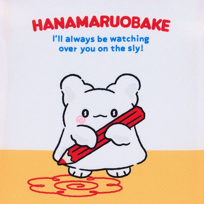 Sanrio Hanamaruobake Drawstring Bag (White)