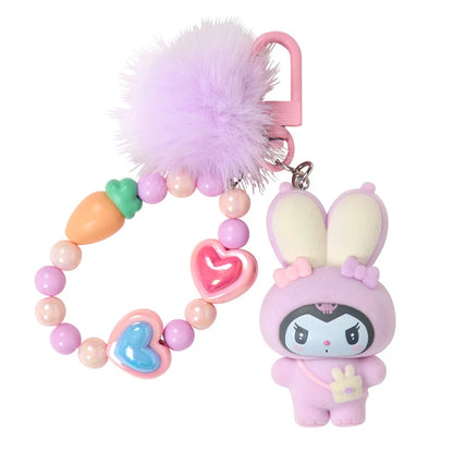 Sanrio Characters Key Holder (Fluffy Ear Bunny Club)