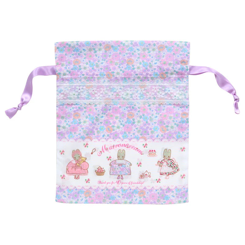 Sanrio Marroncream Set of 2 drawstrings (Marroncream Fashion Show)