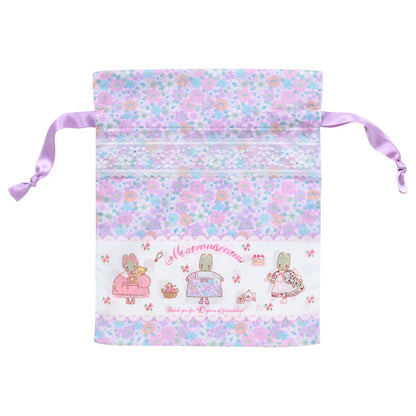 Sanrio Marroncream Set of 2 drawstrings (Marroncream Fashion Show)