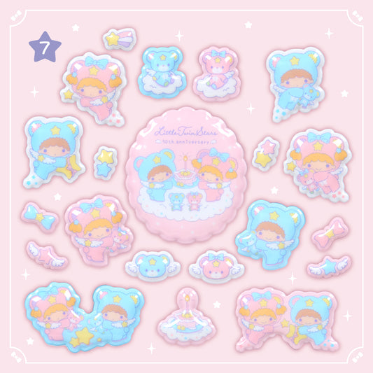 Sanrio Little Twin Stars Stickers (Angel of the starry sky)