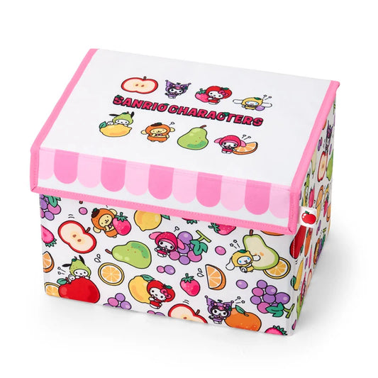 Sanrio Characters  Folding storage case (fruit design)