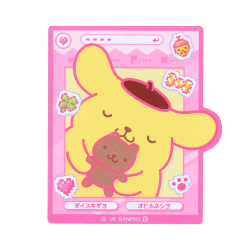 Sanrio Pompompurin Sticker (Pink)