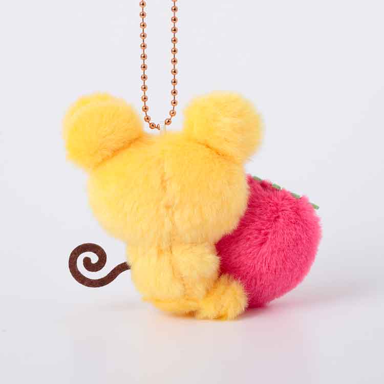 [Pre-order] Pompompurin Strawberry Friends Boa-mascot holder