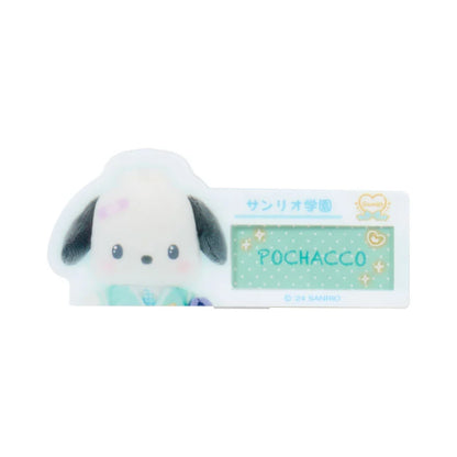 Sanrio Characters  Secret name tag badge (#Sanrio Gakuen Kirameki Club)