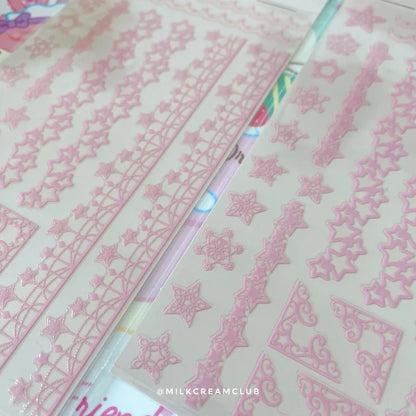 Lace Sticker (Star)