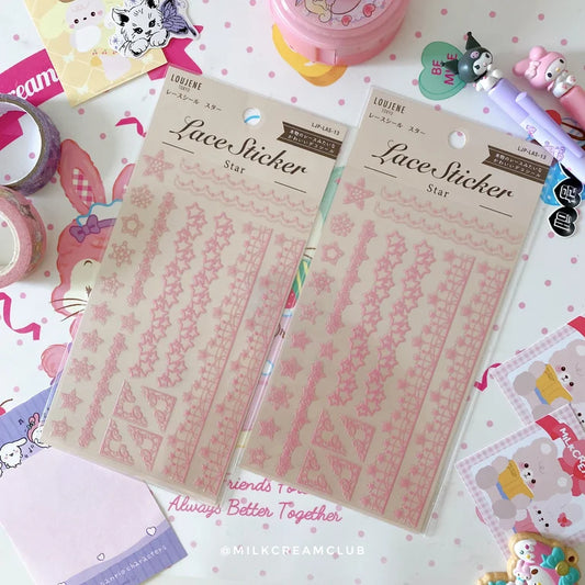 Lace Sticker (Star)