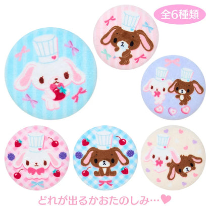 Sanrio Sugarbunnies Fluffy Can Badge Blind Box (Love Sweets)
