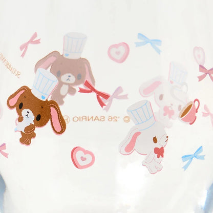 Sanrio Sugarbunnies Round glass (Love Sweets)
