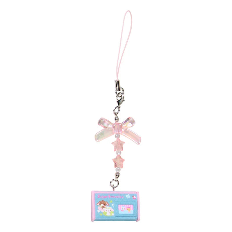 Sanrio Denim pen pouch style strap Blind Box (Munekyun Heisei Girls' Items)