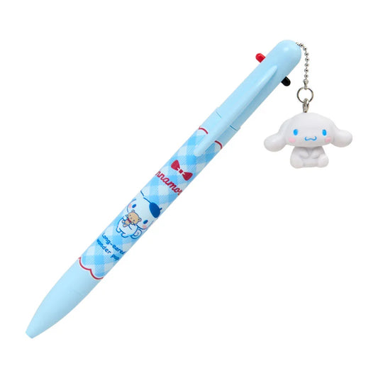 Sanrio Cinnamoroll  3-color ballpoint pen (with Mr. Bear)