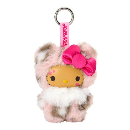 Sanrio Hello Kitty Fine Face Mini Leopard Mascot Holder