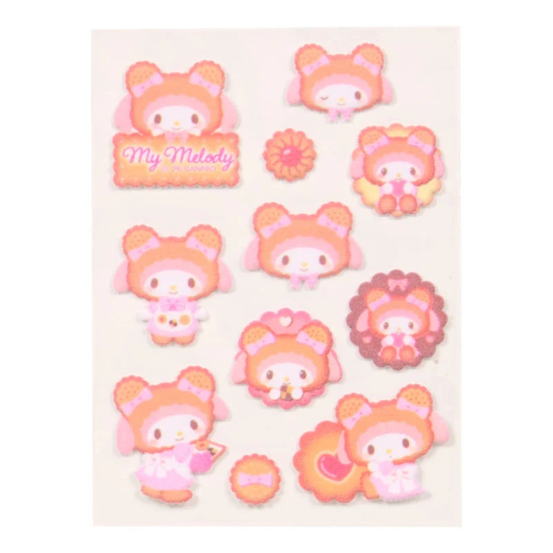 Sanrio My Melody Sticker Set (Cookie Mokomoko Bear)
