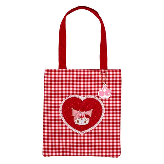 Sanrio Kuromi Tote bag (whipped cherry)