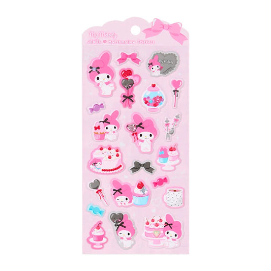 Sanrio My Melody Jewel Marshmallow Stickers