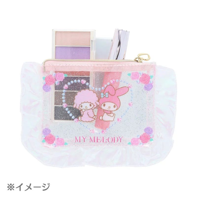 Sanrio Pouch with ruffles (ballet core)