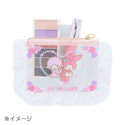Sanrio Pouch with ruffles (ballet core)