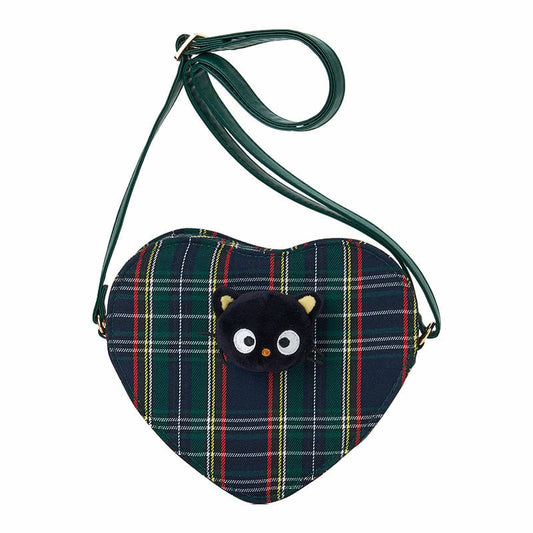 Sanrio Chococat Heart Pochette bag (Tartan)