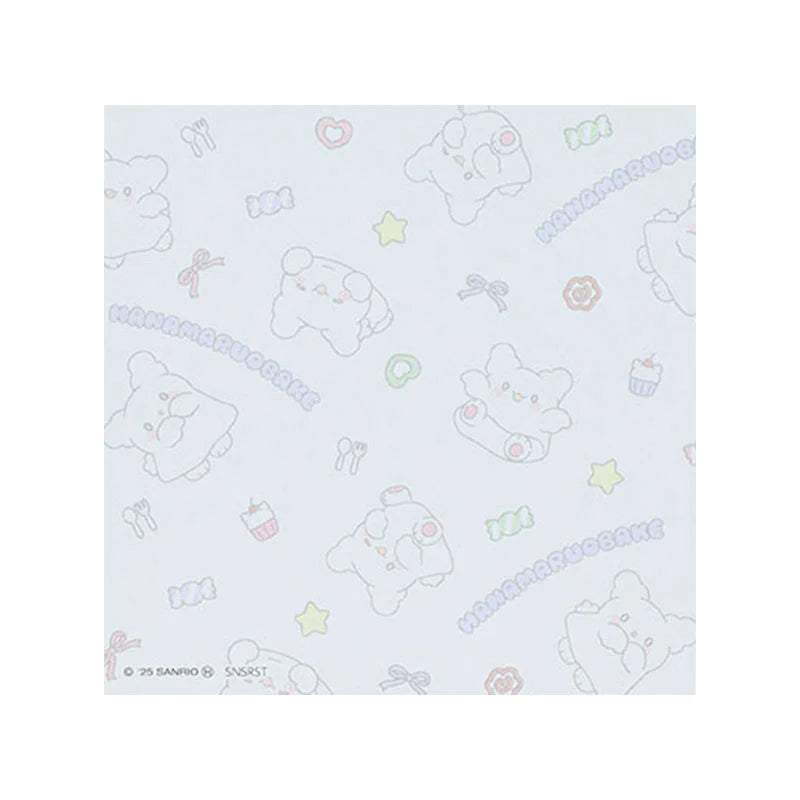 Sanrio Hanamaruobake Pink Square Memo (Pastel Sweets Pop)
