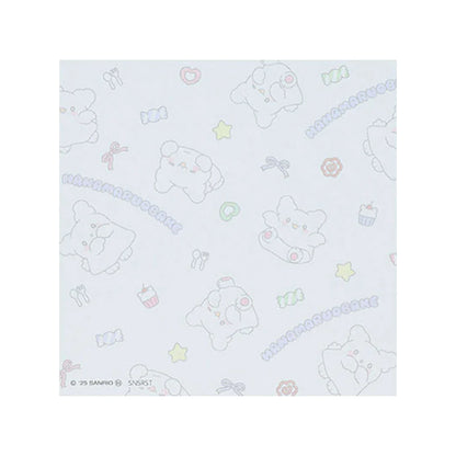 Sanrio Hanamaruobake Pink Square Memo (Pastel Sweets Pop)