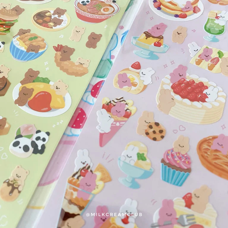 Animal in Food Sticker
