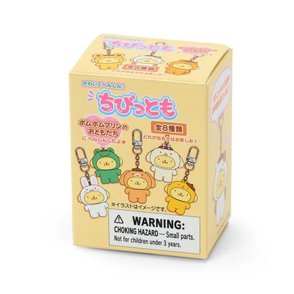 Sanrio Characters Key Holder Blind Box (Chibittomo Pompompurin 30th Anniversary Limited)