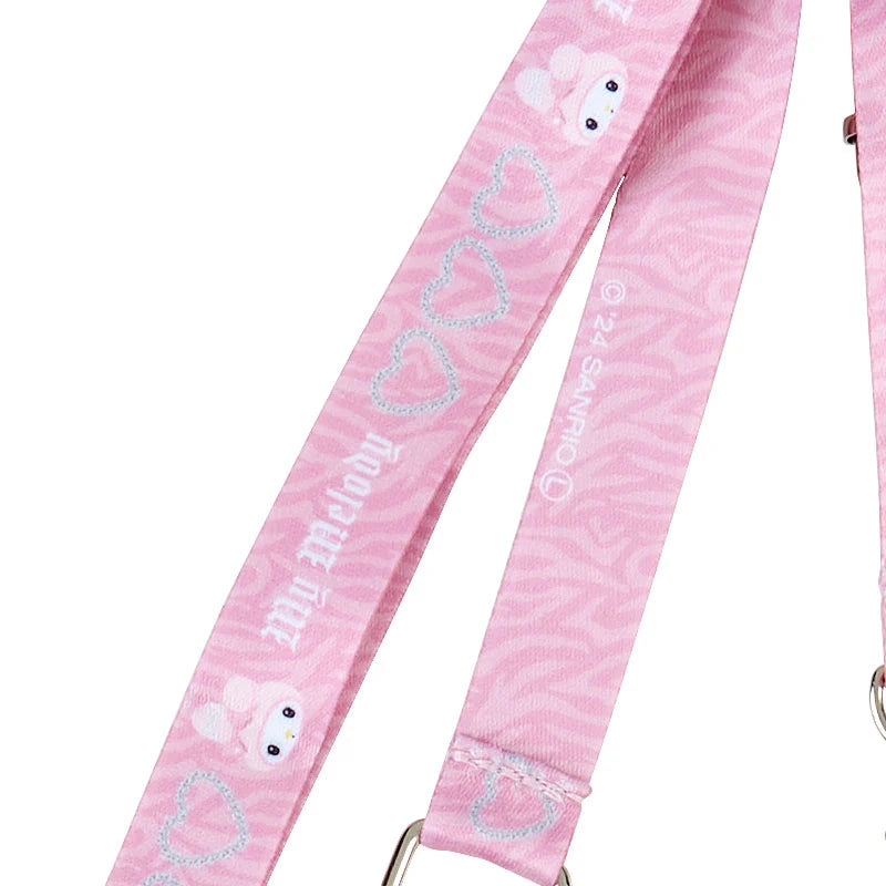 Sanrio Card case with neck strap (twin idol)