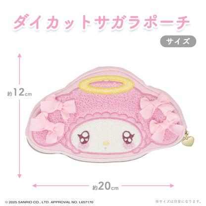 Sanrio My Melody  Die-cut Sagara Pouch (Angel and Devil)