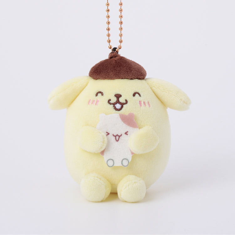 [Preorder] Sanrio Pompompurin Collection 2 Trading Munyugurumi Mascot Holder Blind Box