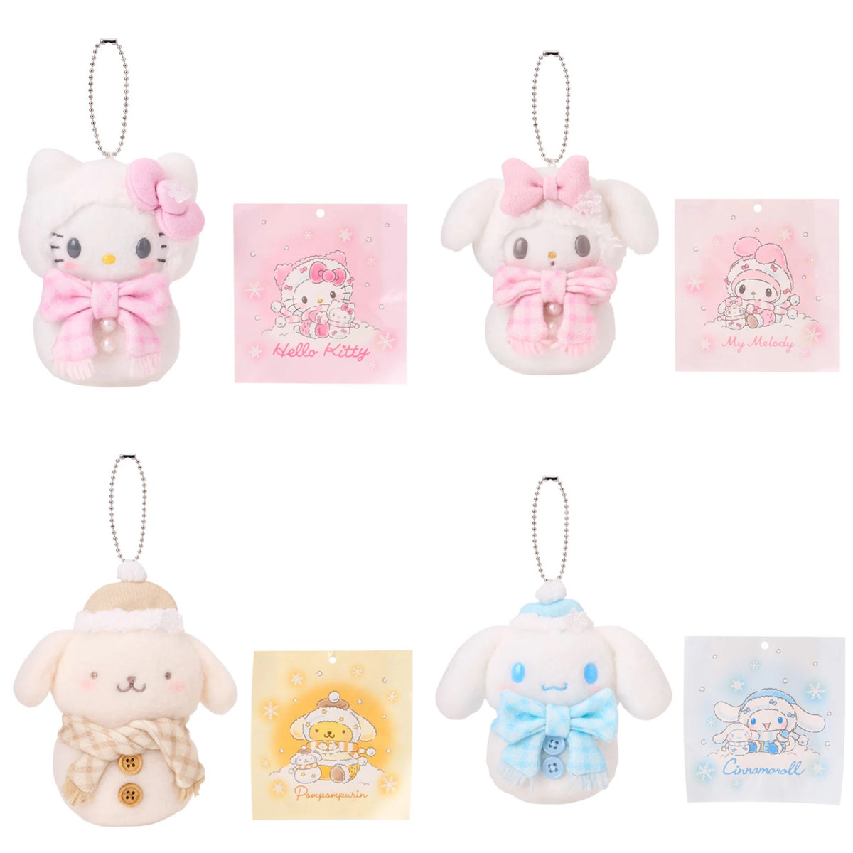 Sanrio Mascot Holder (Snowman)