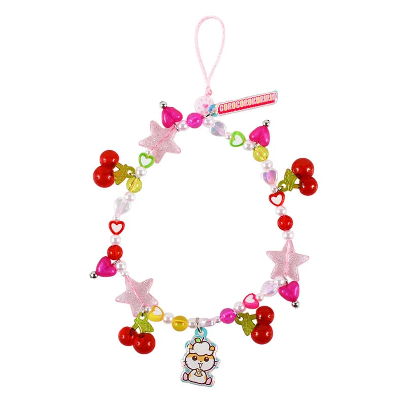 Sanrio Corocorokuririn SKINNYDIP LONDON Beaded Phone Strap