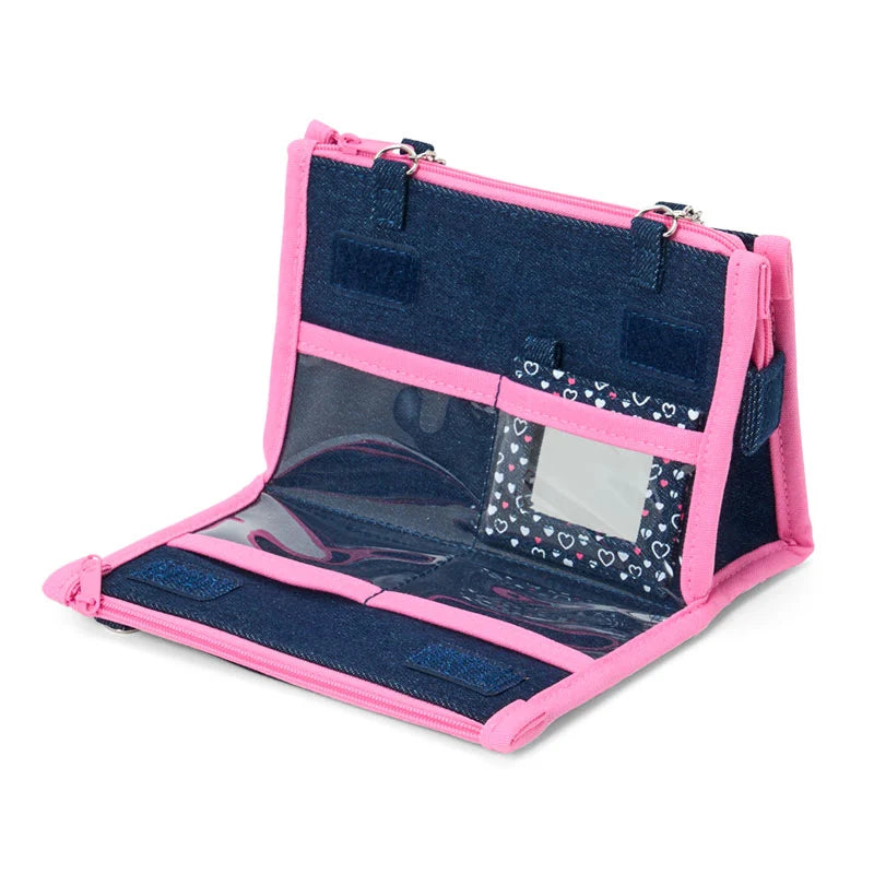 Sanrio Usahana Denim pouch (Munekyun Heisei Girls' Items)
