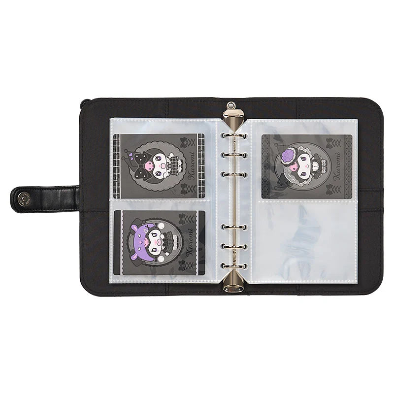 Sanrio Kuromi binder (Black Kuromi mode)