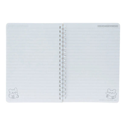 Sanrio Hanamaruobake B6 Ring Pink Notebook (Pastel Sweets Pop)
