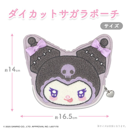 Sanrio Kuromi  Die-cut Sagara Pouch (Angel and Devil)