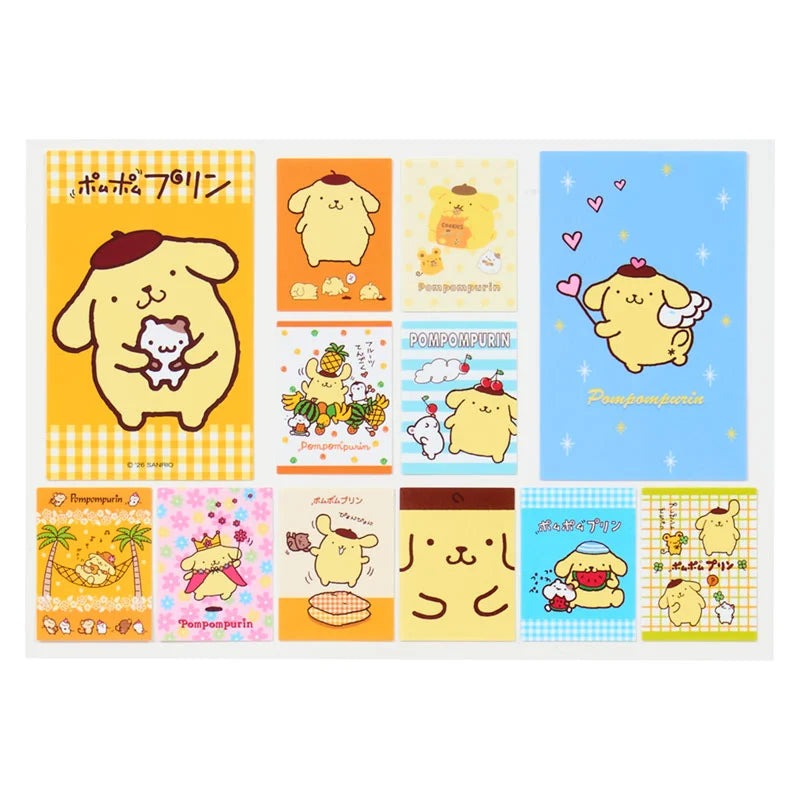 Sanrio Sticker set (Pompompurin 30th Anniversary Limited)