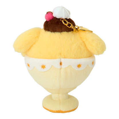 Sanrio Pompompurin Mascot holder (Pudding Full and Happy)