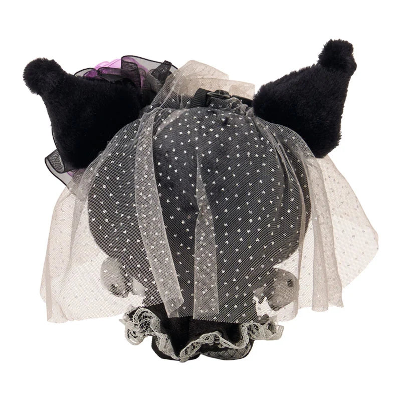 Sanrio Kuromi Mascot Holder Gothic (Black Kuromi mode)