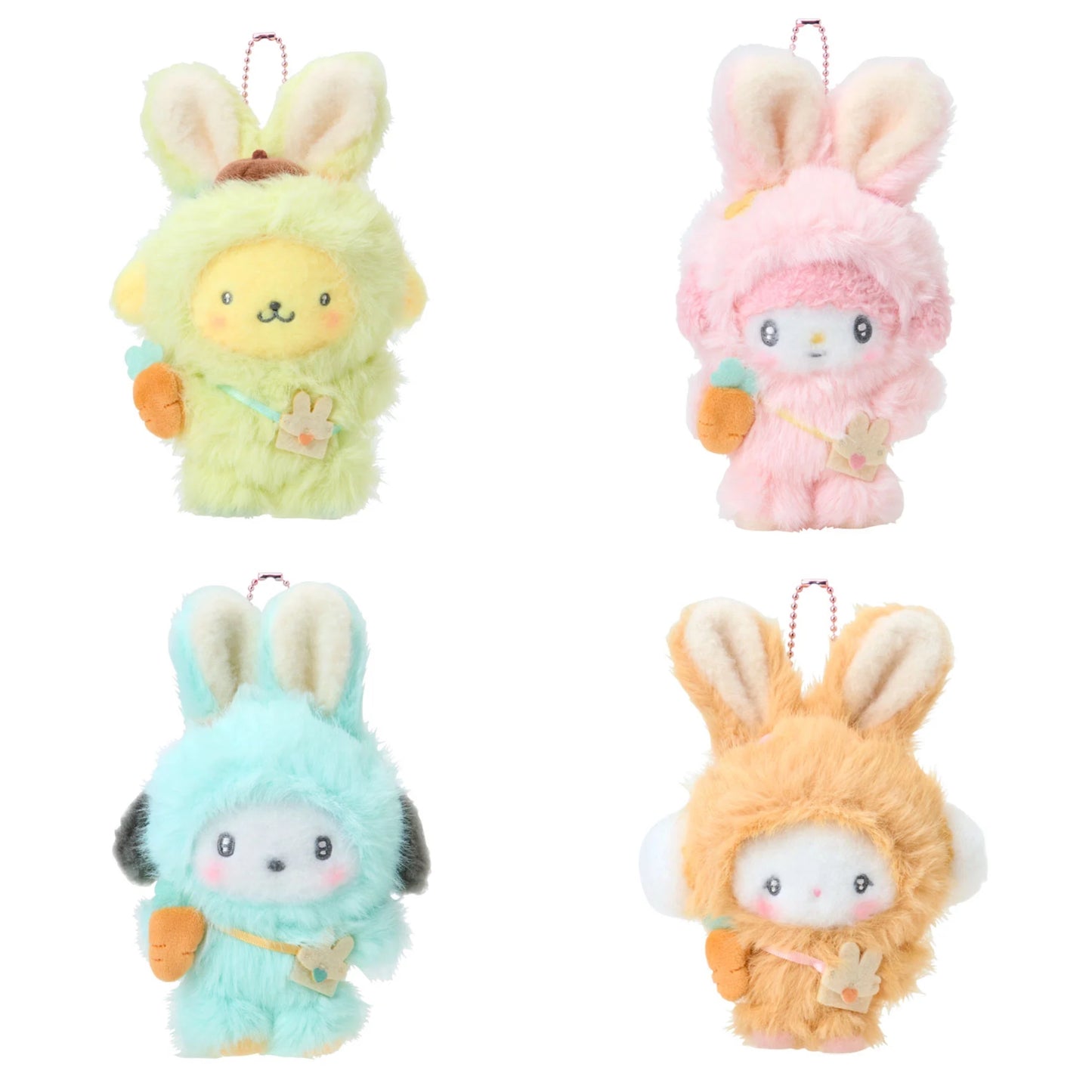 Sanrio Mascot Holder (Fluffy Ear Bunny Club)