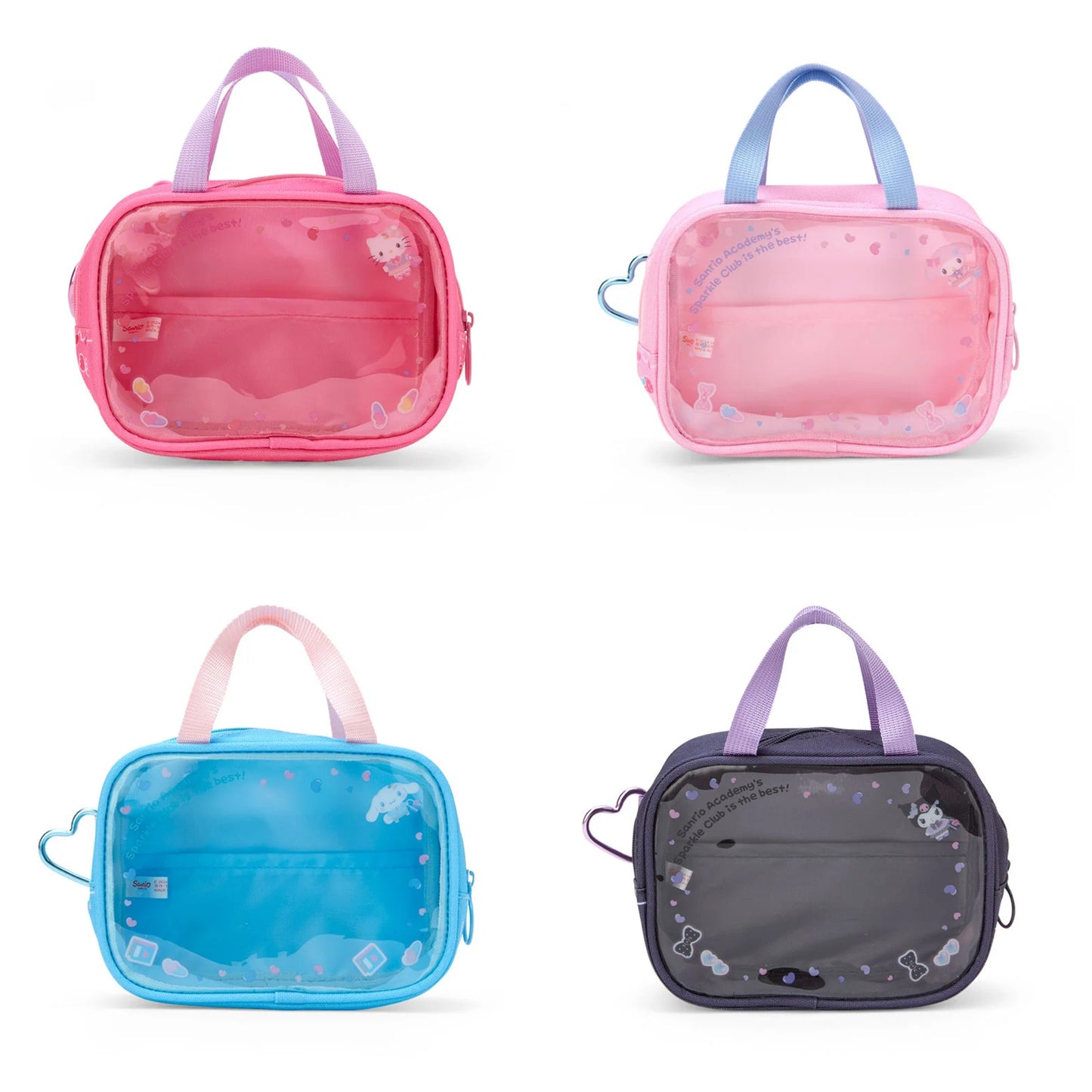 Sanrio School Bag Style mini pouch (#Sanrio Gakuen Kirameki Club)