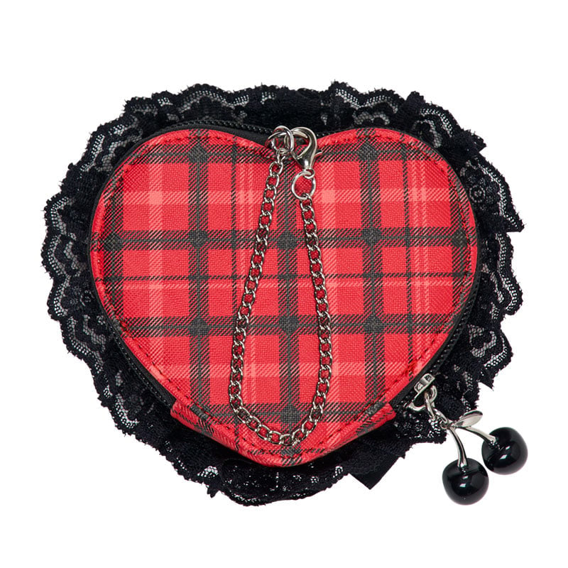Sanrio Mini Pouch Charm (Sweet Rock 'n' Check)