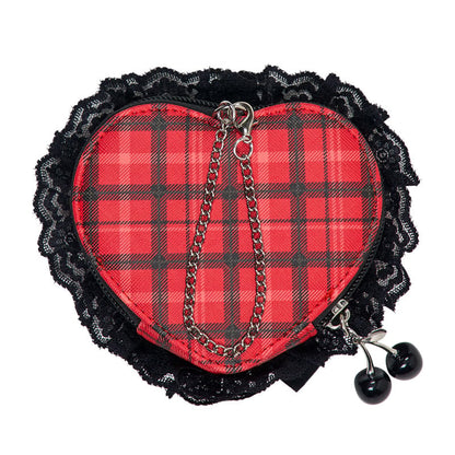 Sanrio Mini Pouch Charm (Sweet Rock 'n' Check)
