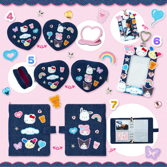 Sanrio Denim patch design series #4-7