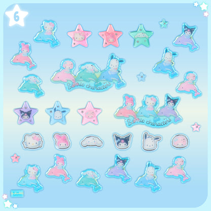 Sanrio Sticker (Shiny Dolphin)