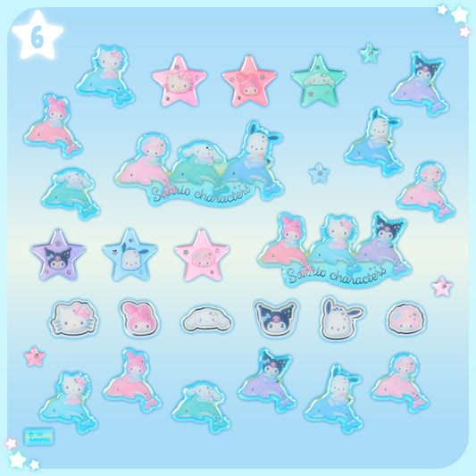 Sanrio Sticker (Shiny Dolphin)