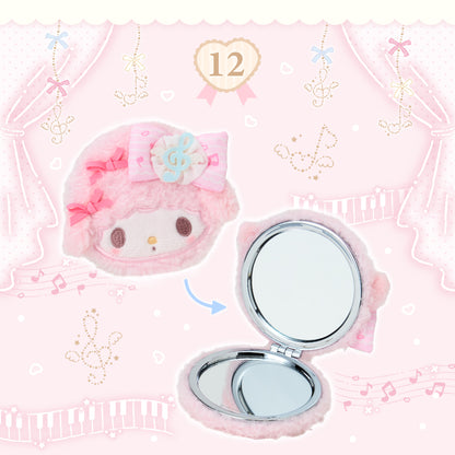 Sanrio My Sweet Piano Face-shaped compact mirror (Piano’s Dressed Up Piano Recital)