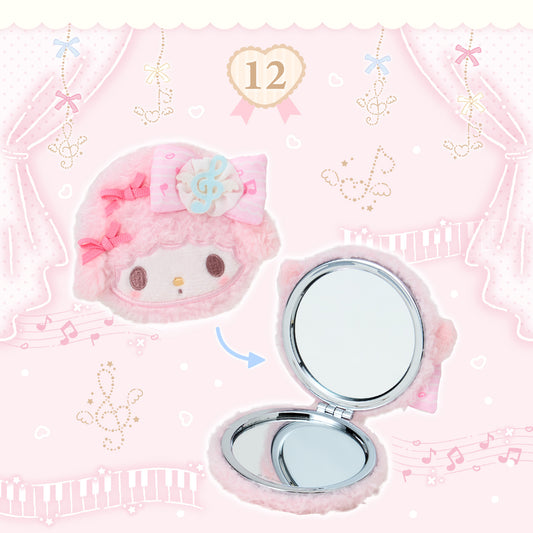 Sanrio My Sweet Piano Face-shaped compact mirror (Piano’s Dressed Up Piano Recital)