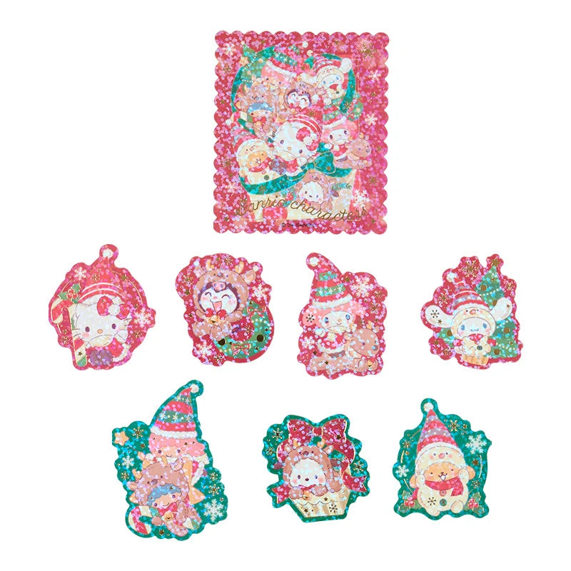 Sanrio Characters  Sticker set (Christmas)